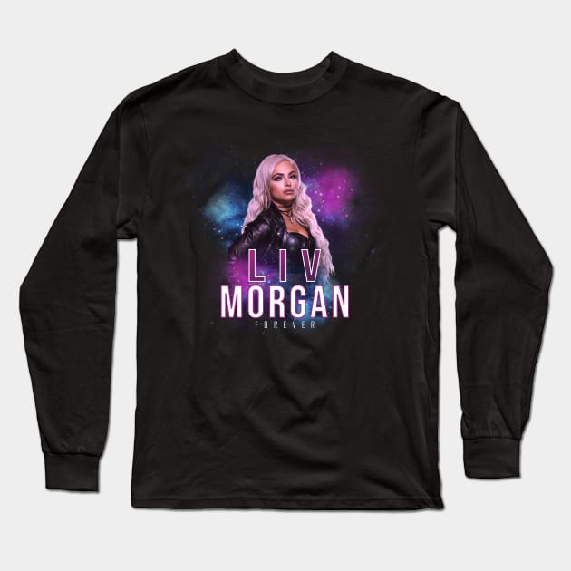 LIV MORGAN Long Sleeve T-Shirt by KomenX